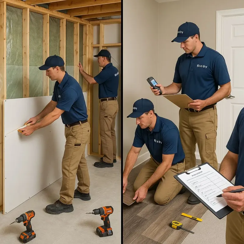 Repairs and Reconstruction process in Hansville, WA